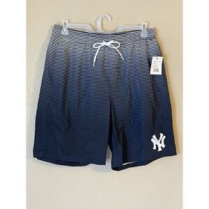 Men's XL NWT New York Yankees G-III Sports‎ by Carl Banks Ocean Swim Trunks Navy